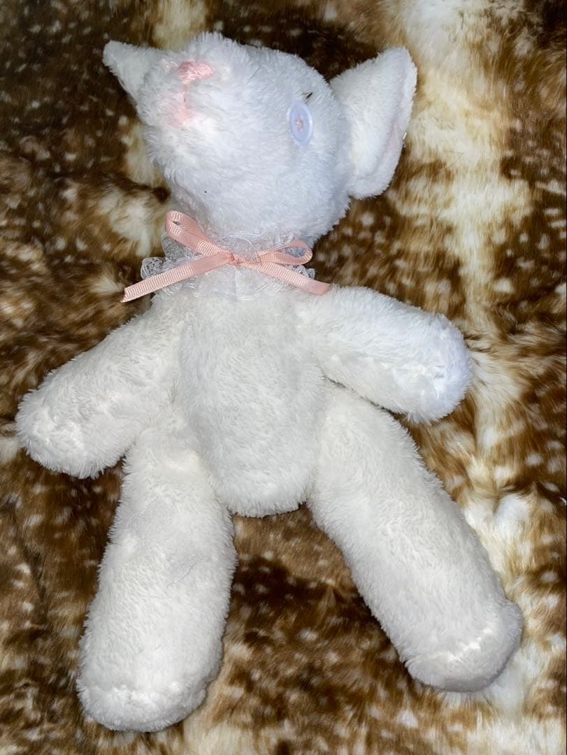 ★コタイサヤギ白★小銭入れポシェット