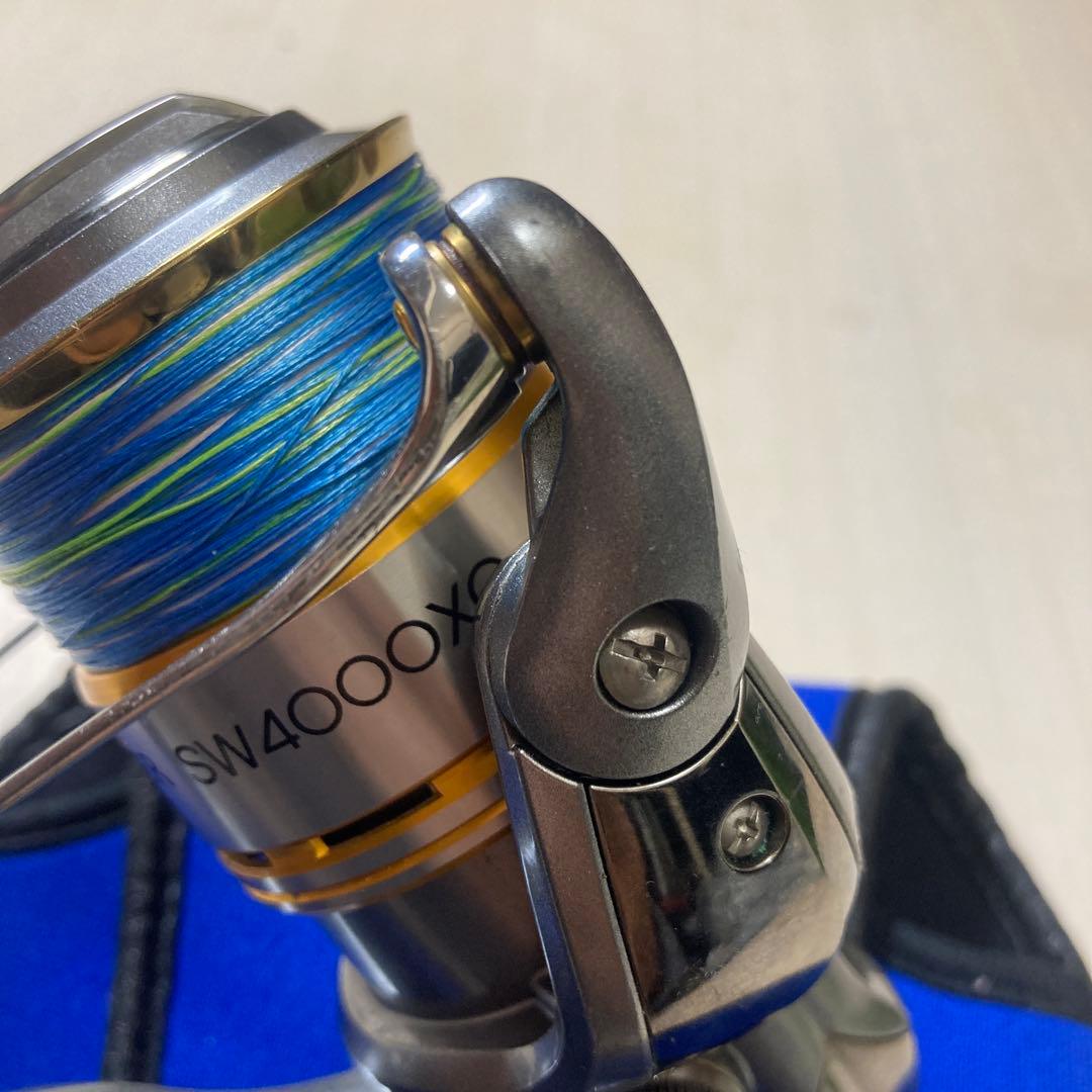 シマノ　バイオマスターsw 4000xg カバー付き