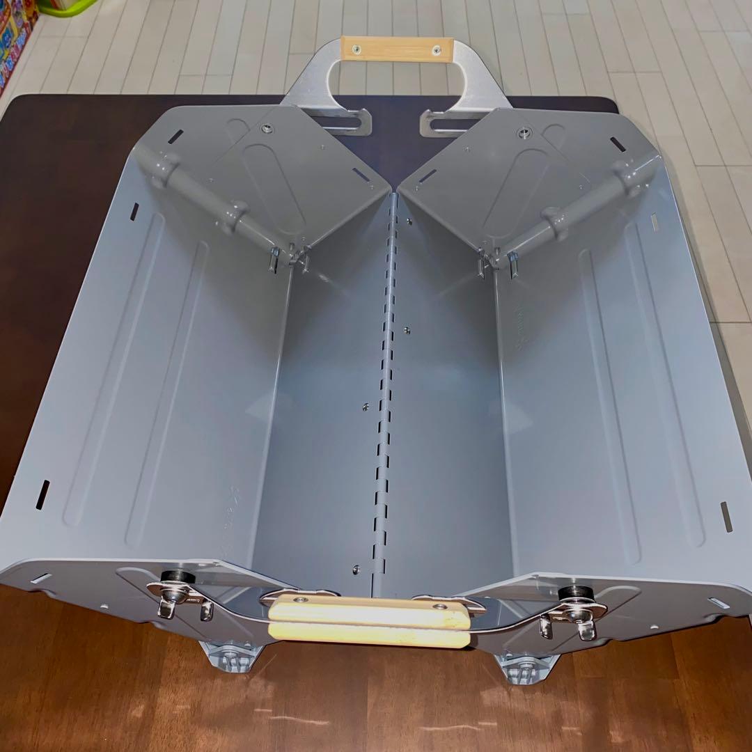 ⭕️数量限定シェルフコンテナ25 ライトグレー塗装　 peakスノーピーク