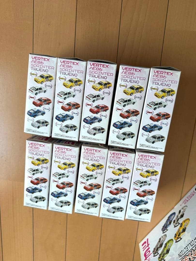 て*ん様 らきすた　1/64痛車ミニカーコレクション