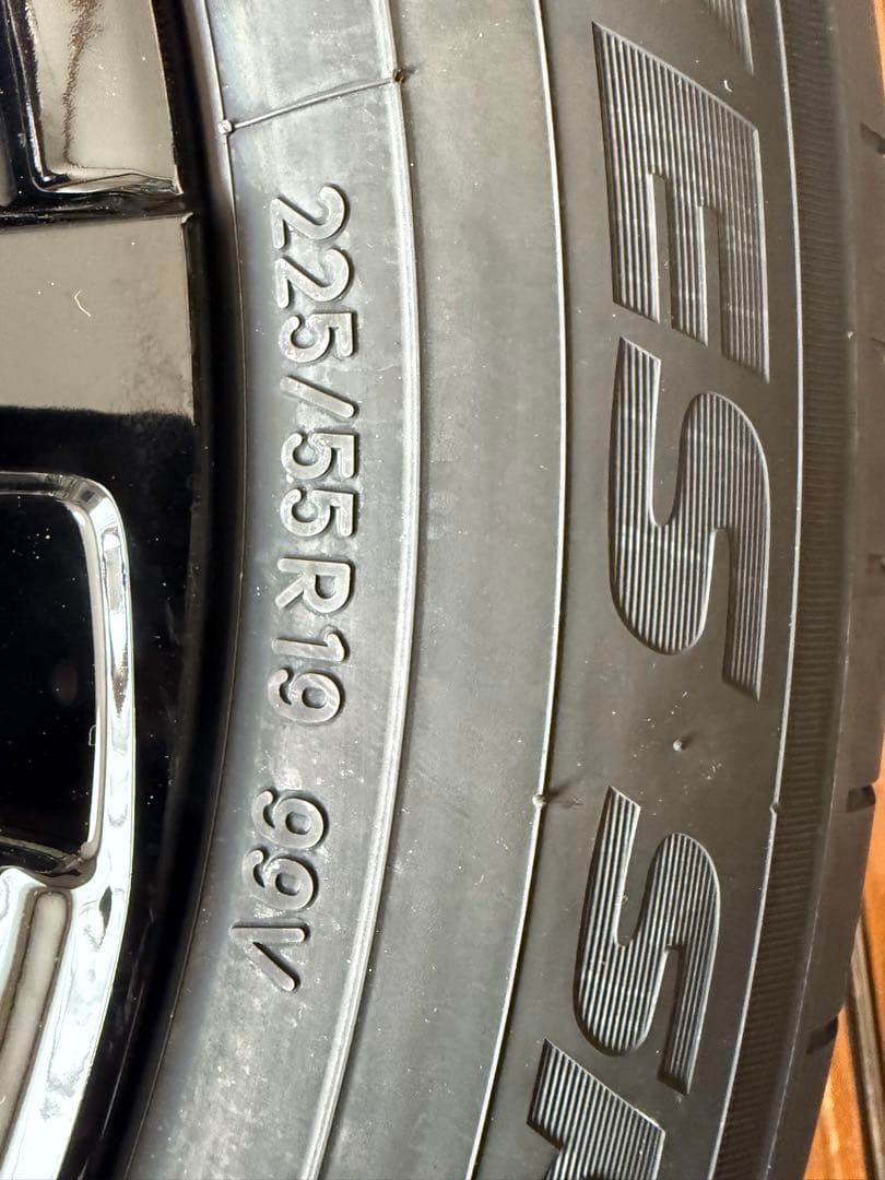 ハリアー 80 タイヤホイール 新車外し ナイトシェード 純正