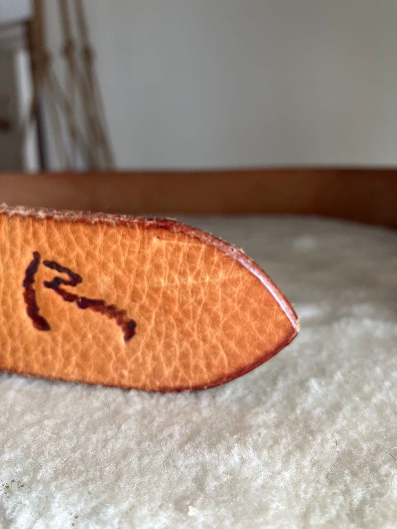 45r ベルト　キャメル　4㎝