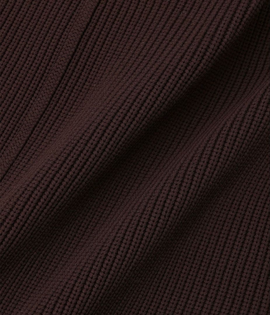 WEB限定【サステナブル】ジップニットカーディガンADAM ET ROPE'