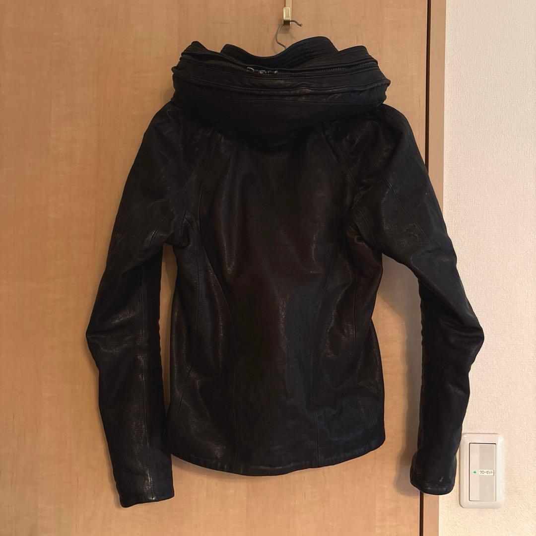 【美品】goa ゴア ビッグフード レザー ジャケット
