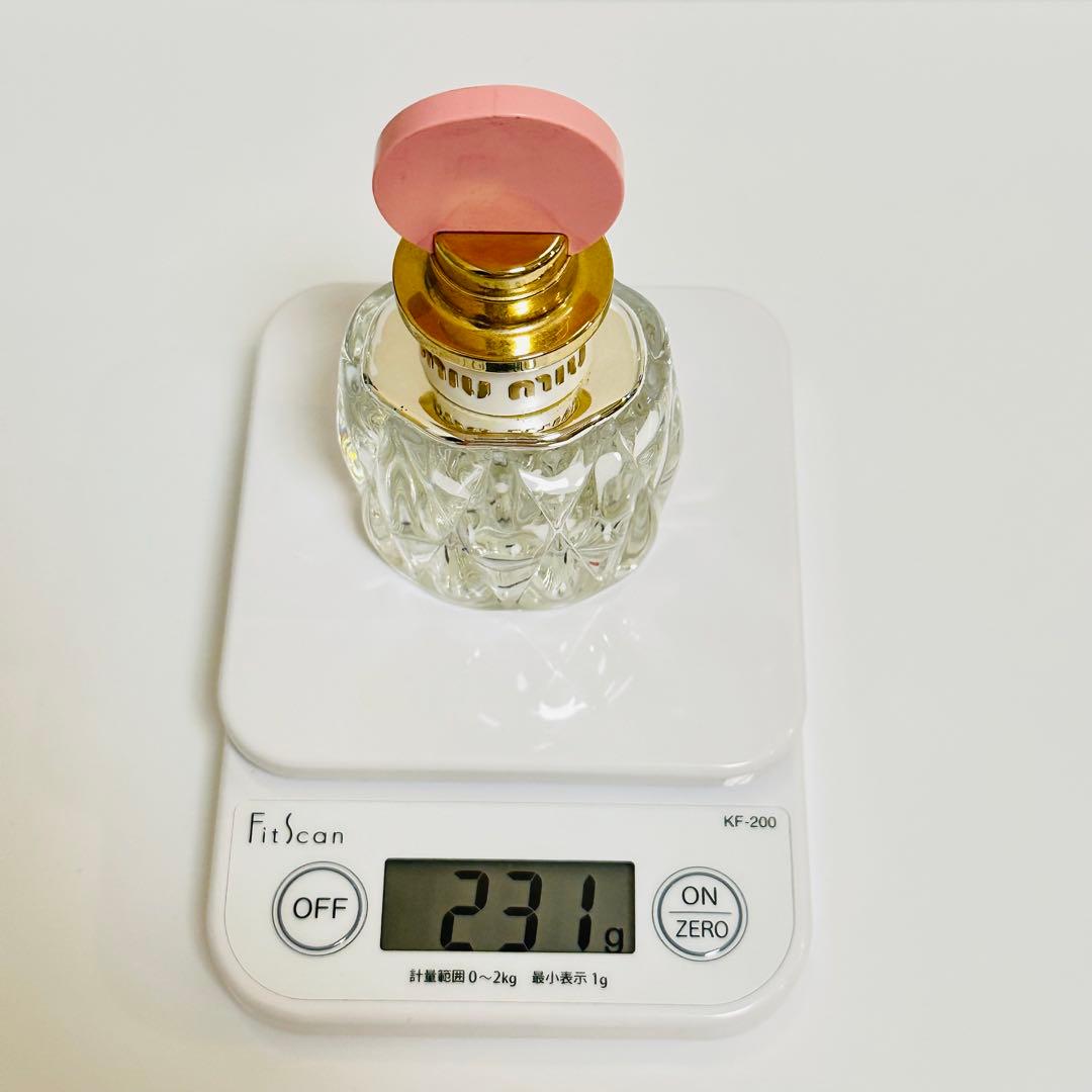 ミュウミュウ　フルール　ダルジャン　オードパルファム アブソリュ　香水　50ml