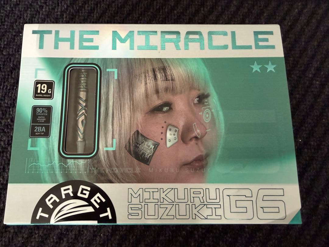 TARGET ダーツ THE MIRACLE G6 19g 鈴木未来