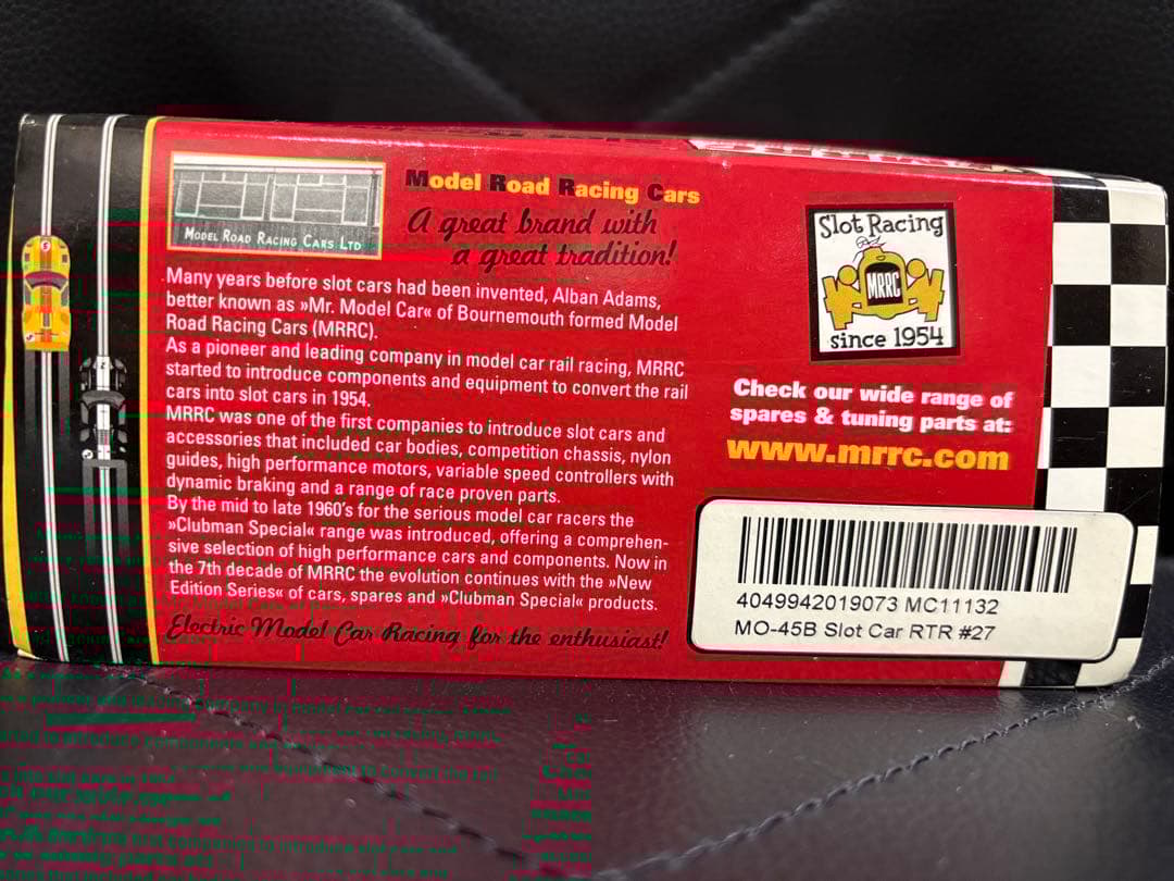 MRRC製1/32スケールスロットカー ケリソンJ4（Kellison J4）