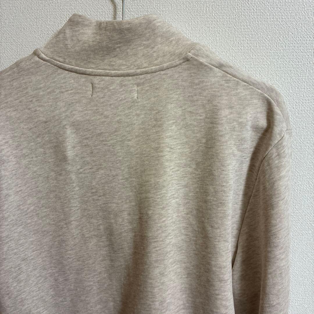 専用　新品-Fred Perry ベージュ ジップアップ スウェット S