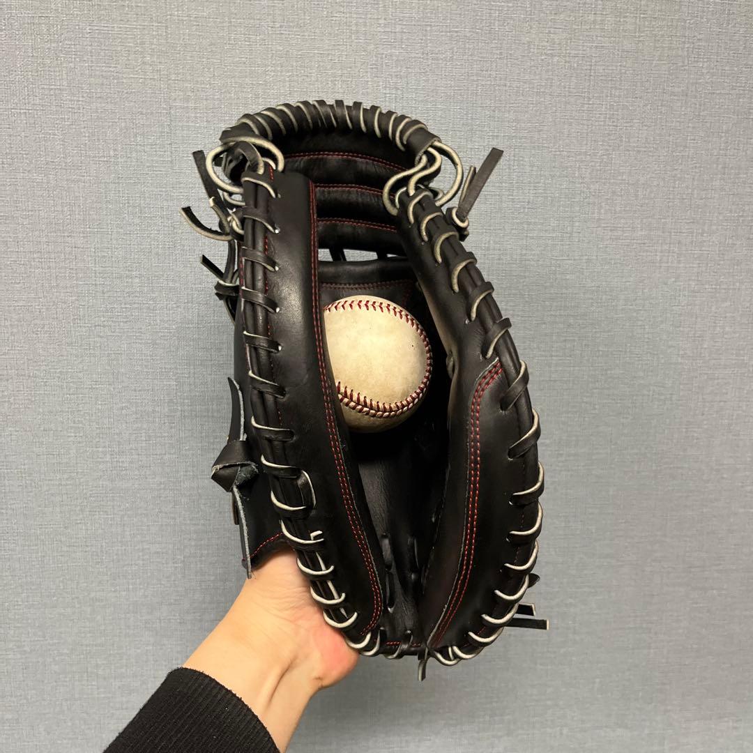 1124 ZETT ネオステイタス 極美品 軟式 キャッチャーミット