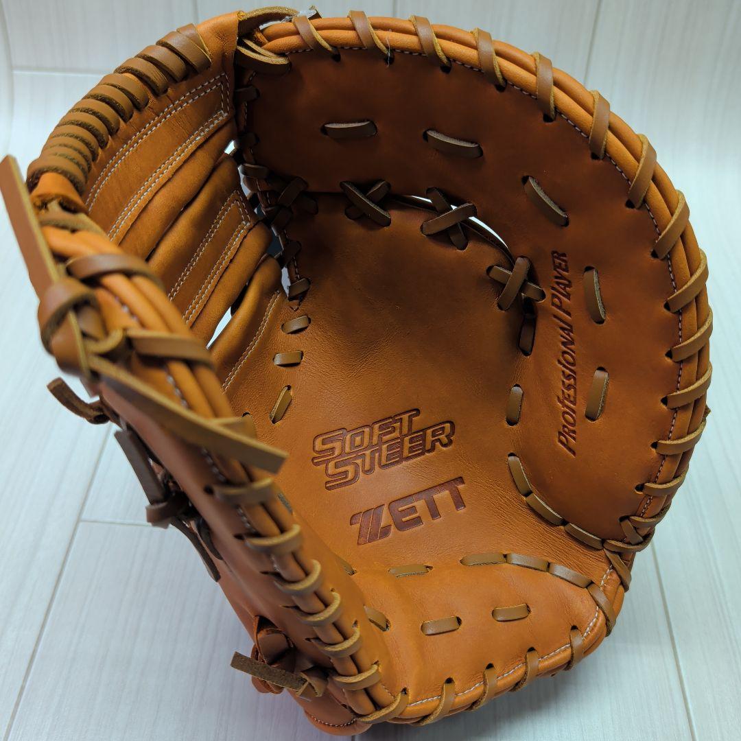 ZETT　ゼット　一般軟式ソフトステア　ファーストミット　右投げ用　新品