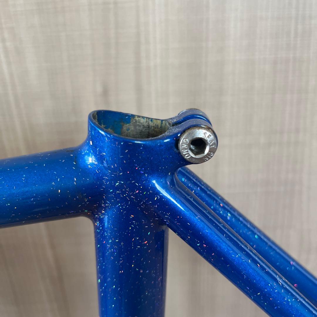 【競輪NJS認定】UMEZAWAフレーム 49cm Hattaヘッド&BB付き