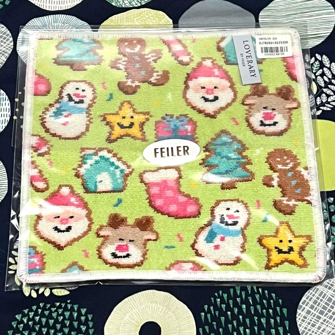 ラブラリーバイフェイラー アグリーセーター クリスマスクッキーズ ハンカチ