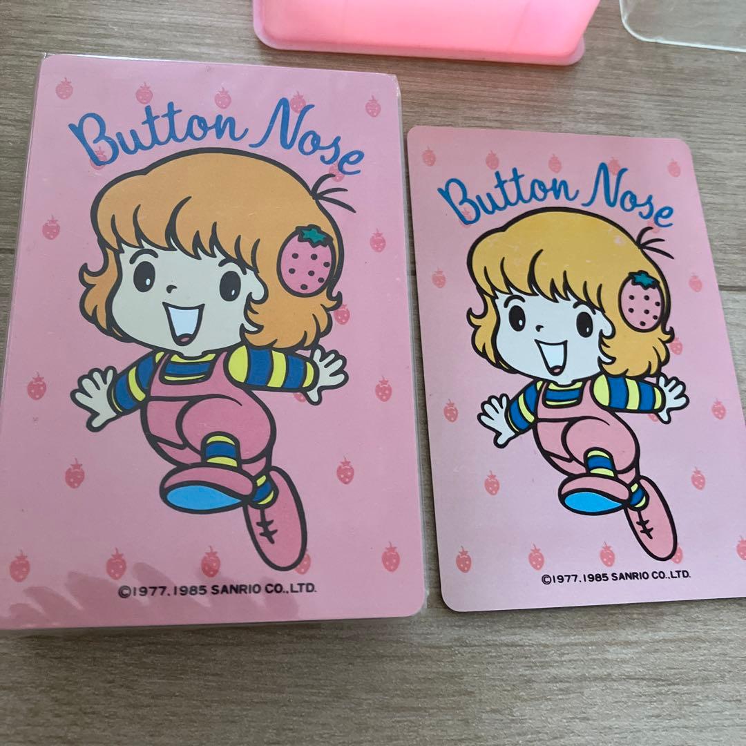 ButtonNose トランプ　サンリオ　昭和レトロ　平成レトロ　ファンシー