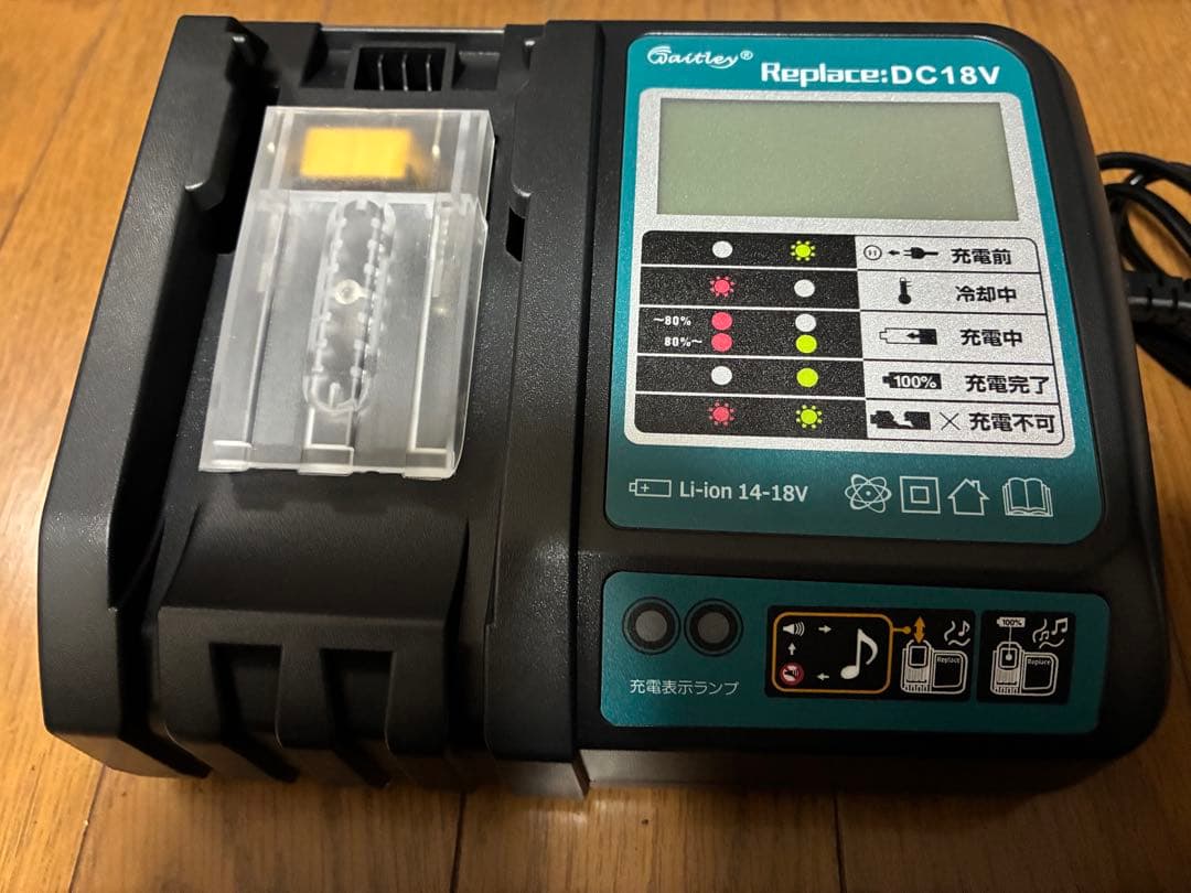 マキタ 充電式扇風機 CF102DZ 18V6Ahバッテリー2個 充電器セット