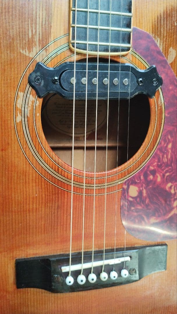 む*お様 YAMAHA FG-730S ホール＆コンタクトピックアップ付きエレア