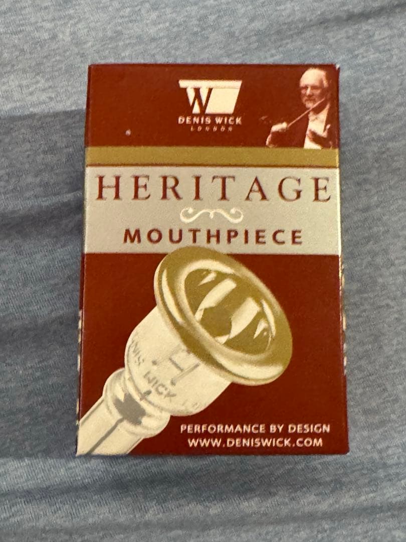 デニスウィック　コルネットマウスピース　heritage 5