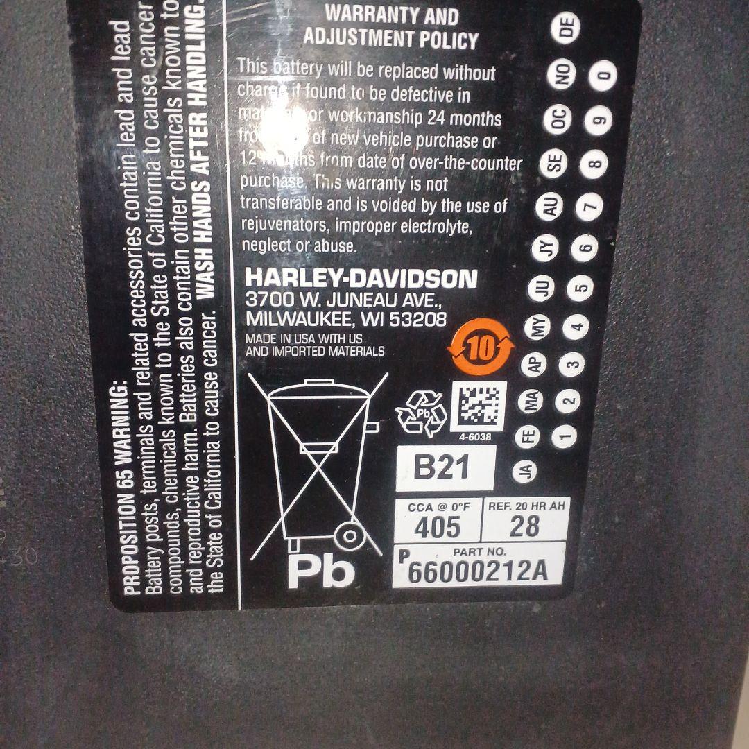 ハーレーダビッドソン純正66000212A(66010-97)再生品