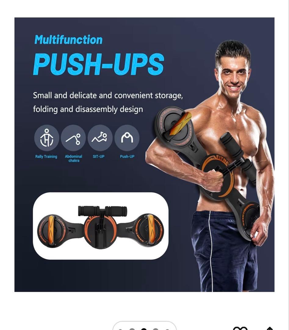 アップグレード プッシュアップボード 多機能 2イン1 プッシュアップバー