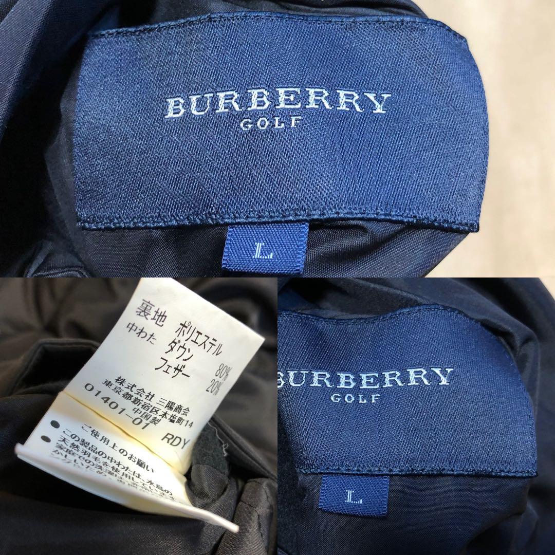 BURBERRY GOLF バーバリー ダウンベスト リバーシブル 三陽商会