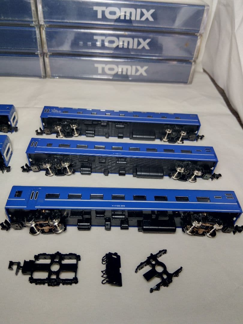 A*a様 TOMIX 24系25形特急寝台客車 単品7両セット（旧製品）