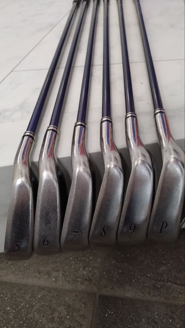 XxioゼクシオMP800アイアンセット DST SRシャフト 5-P　6本中古