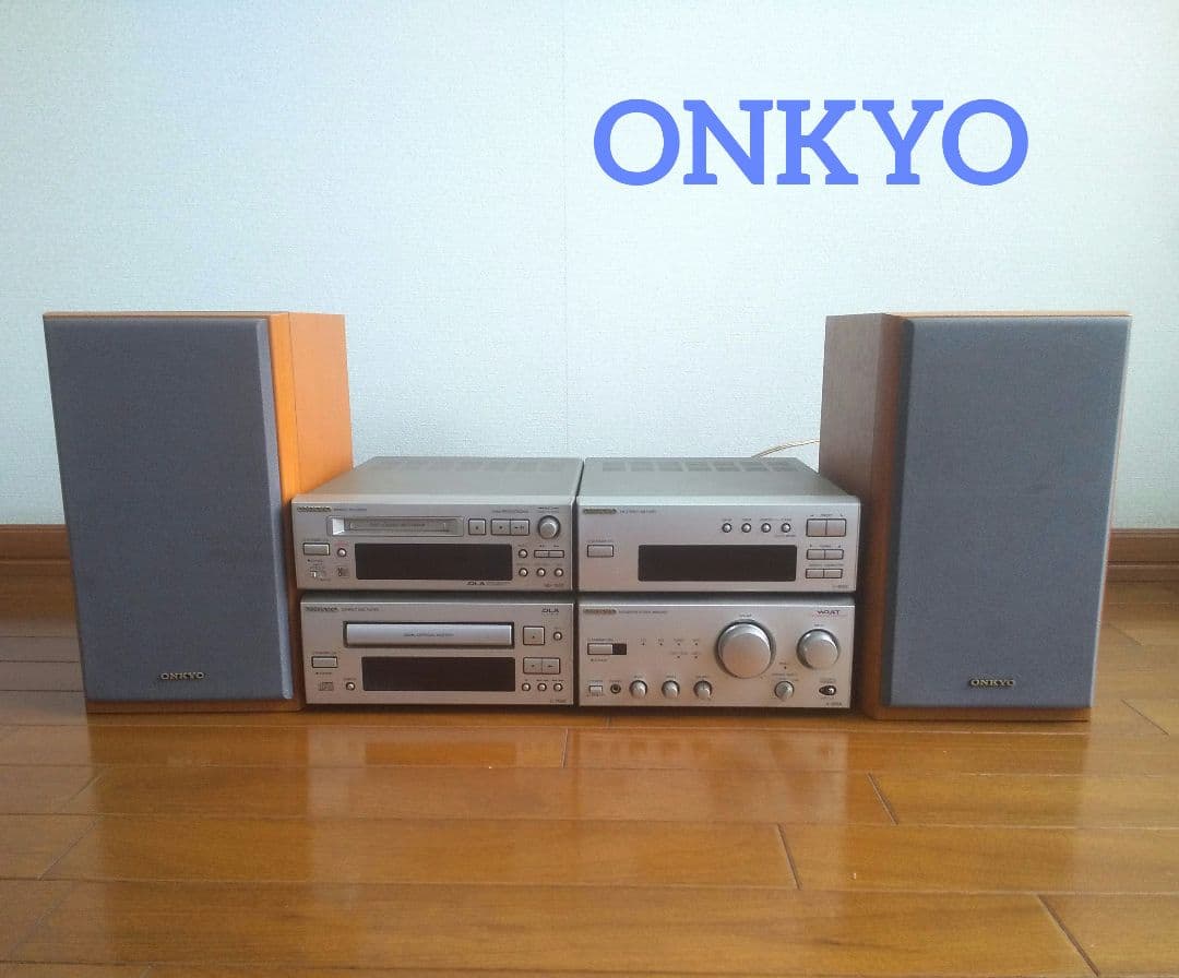 ONKYO オンキョー システムコンポ コード・取扱説明書あり