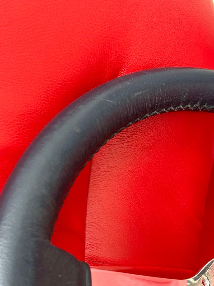 LECARRA レカラ　ステアリング 36パイ 紺色