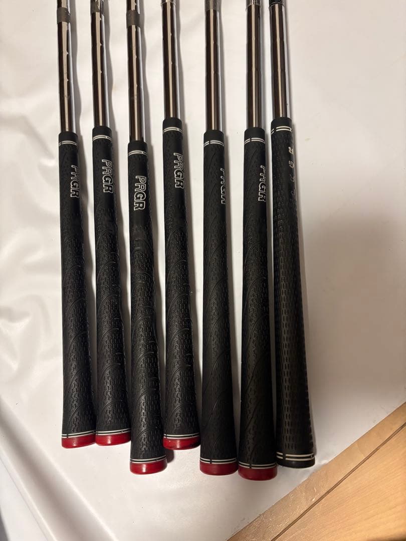 ★中古美品★PRGR アイアンセット　5-9、P、58° ※パターオマケします！