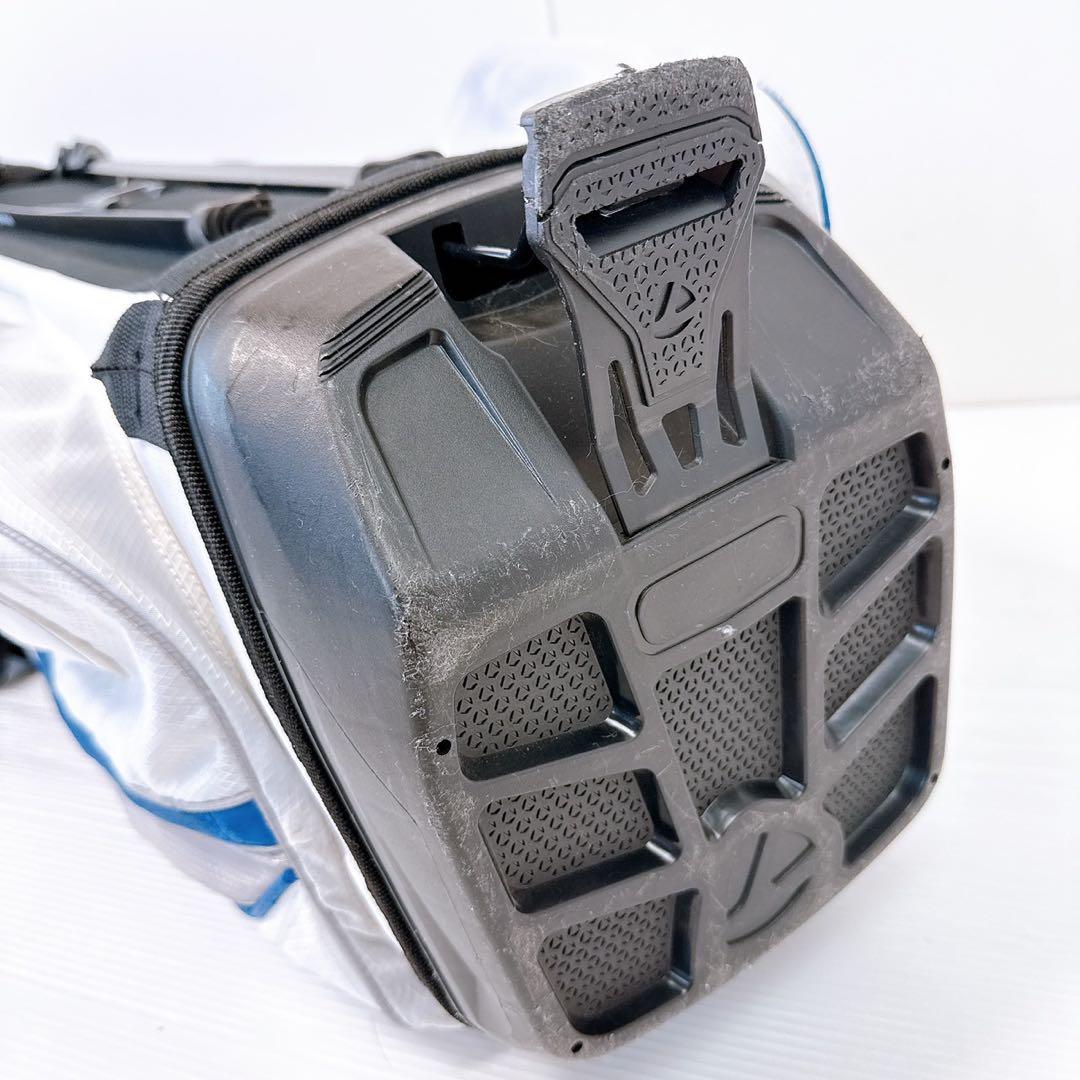 テーラーメイド　キャディバッグ　ホワイト　スタンド式／TaylorMade　白