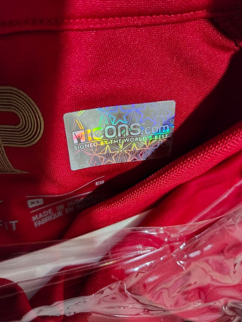 ポルトガル代表 ブルーノフェルナンデス サイン ユニフォーム icons マンU