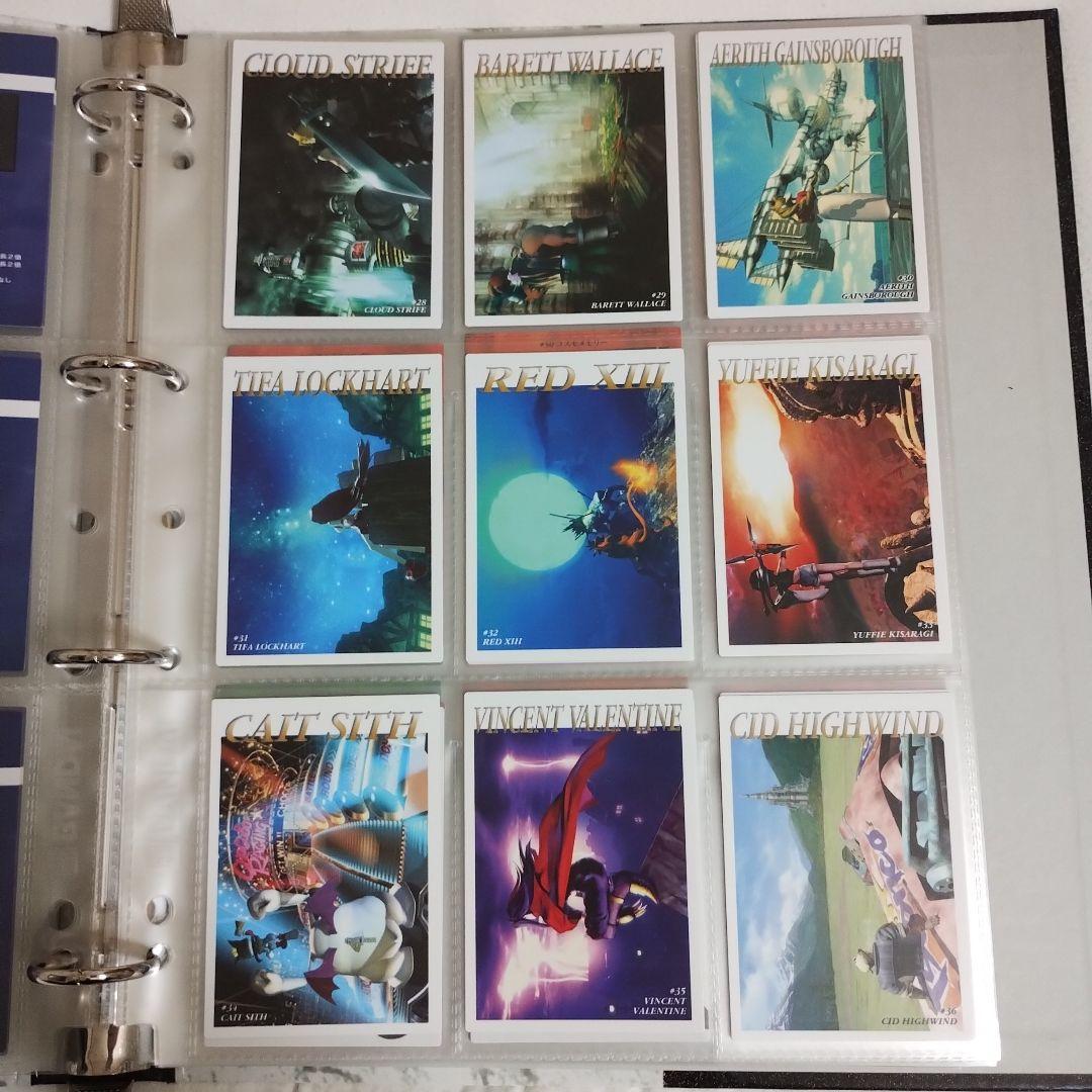 【初版】ファイナルファンタジーⅶ カードダス フルコンプリートセット マスターズ