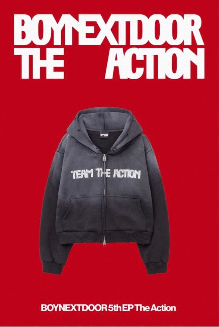 【トレカ付き】BOYNEXTDOOR The Action フーディー