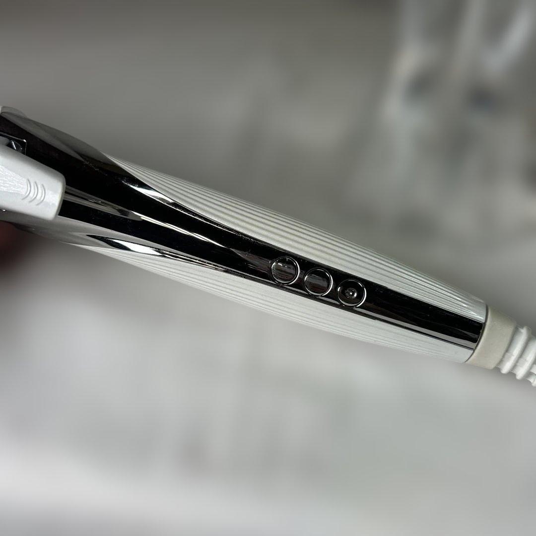 【sr/10.4/10】ReFa ホワイト カールヘアアイロン