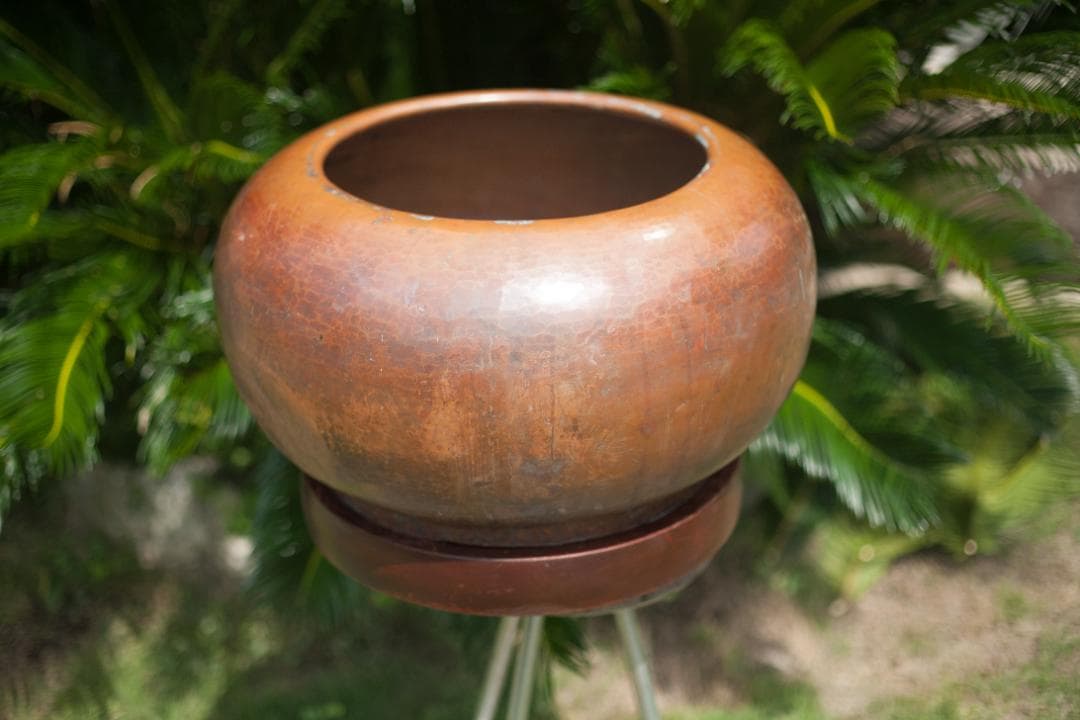 大型銅製火鉢
