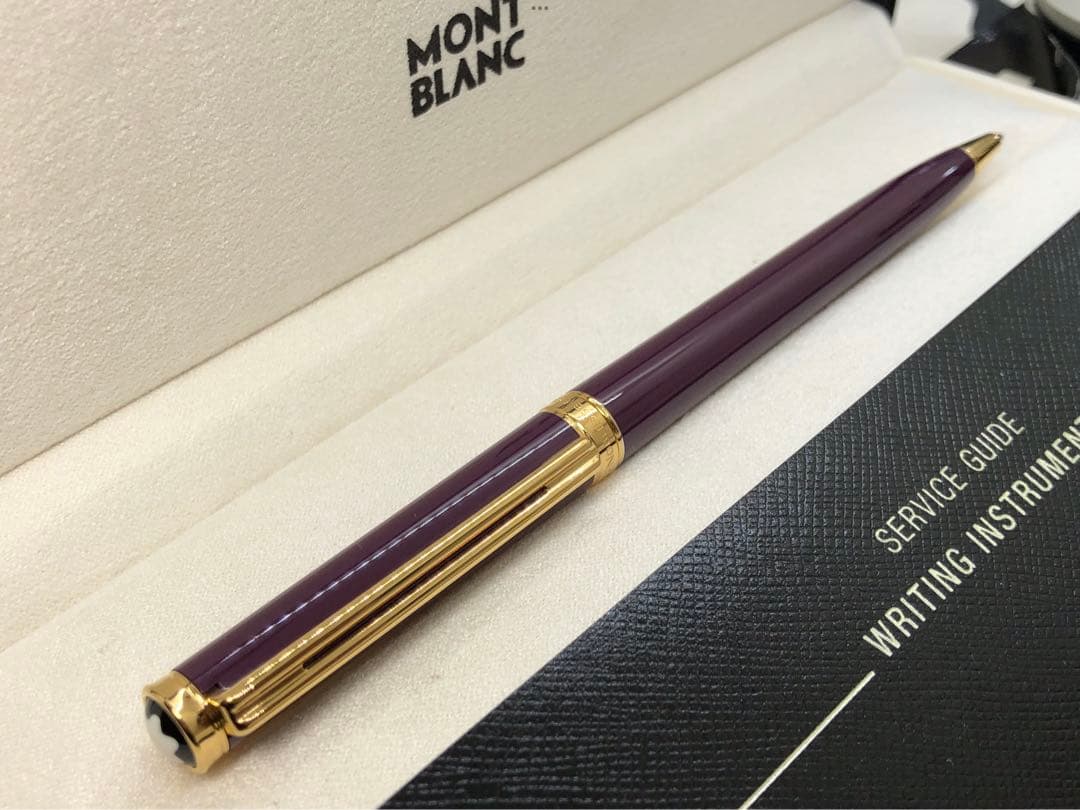 ⭐️幸運金運パワーのレアなパープル⭐️ノブレスオブリュージュNo15280モンブラン