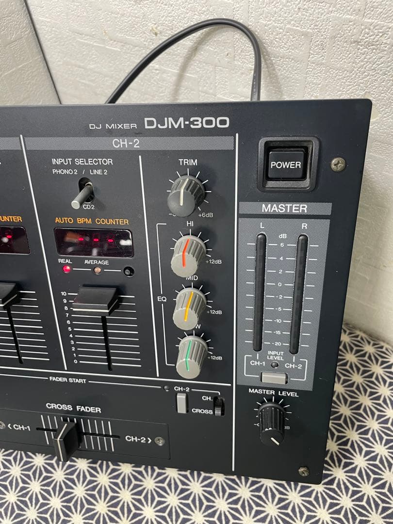 pioneer dj パイオニア　DJM-300 ブラック　フェーダーメンテナン