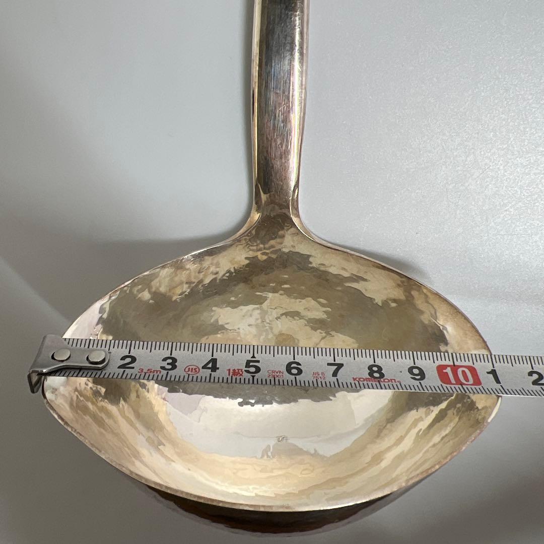 ジョージジェンセン激レアブロッサムsterling925 特大グレービーレードル