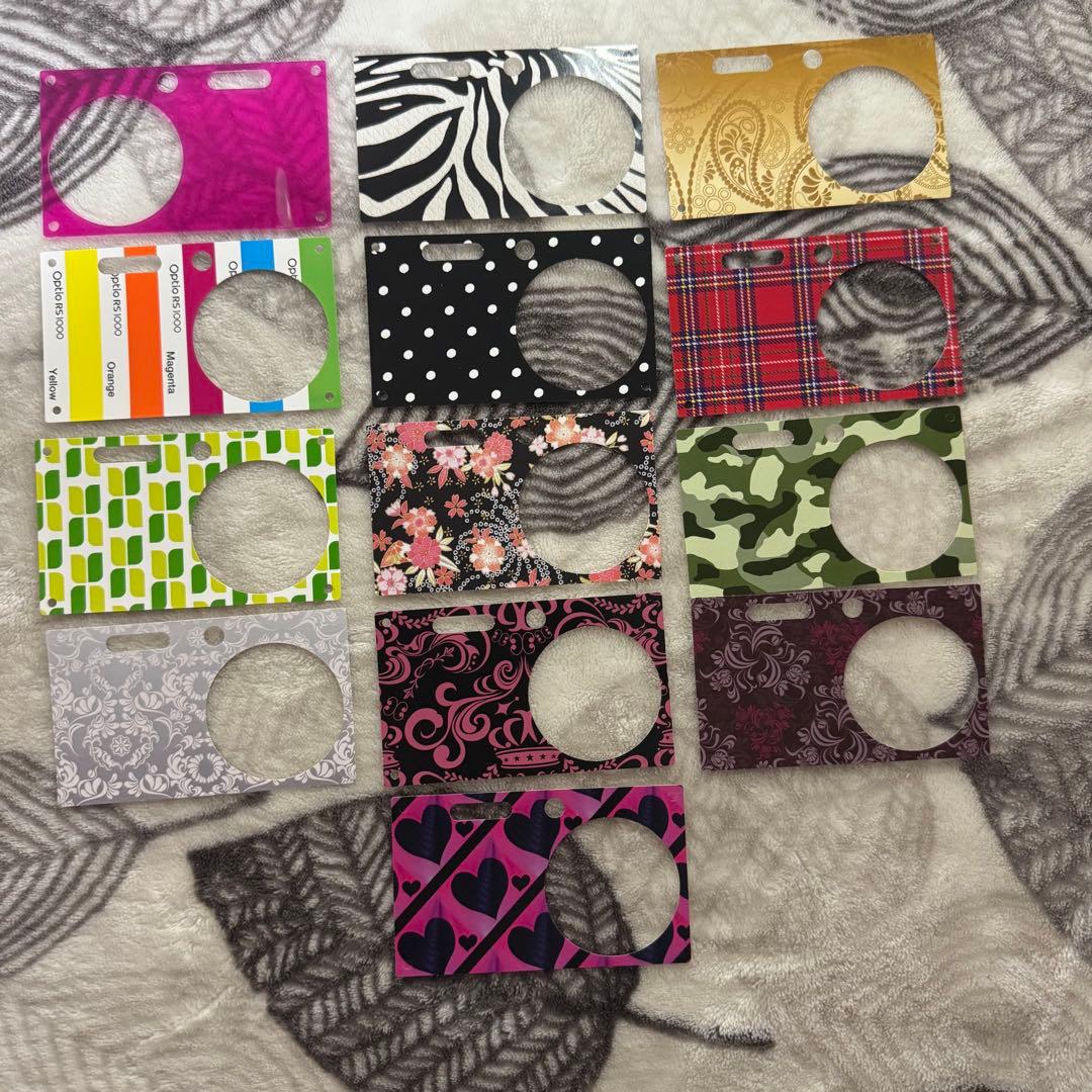 Pentax Optio Rs1000 動作確認OK きせかえシート付き