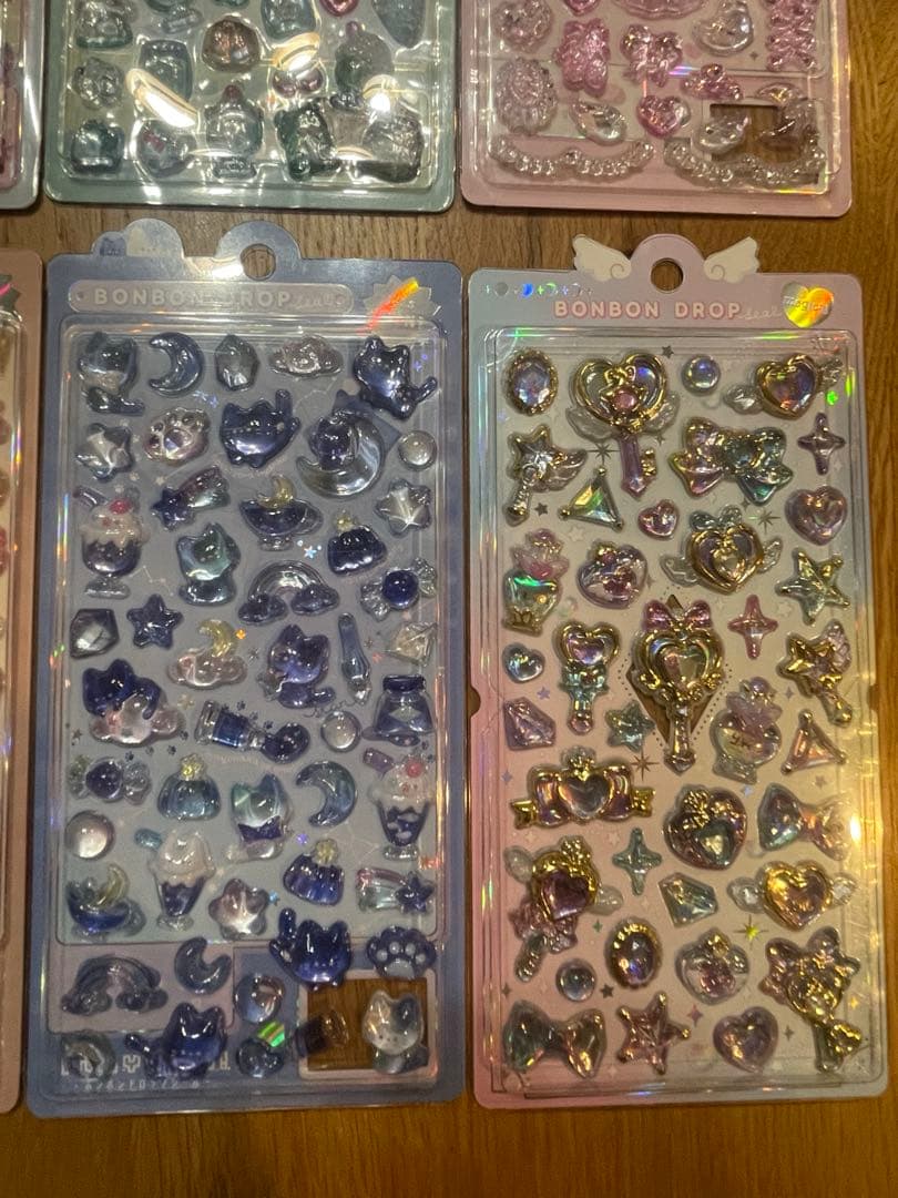 キャラクターシール 8シートボンボンドロップシール　オリジナル