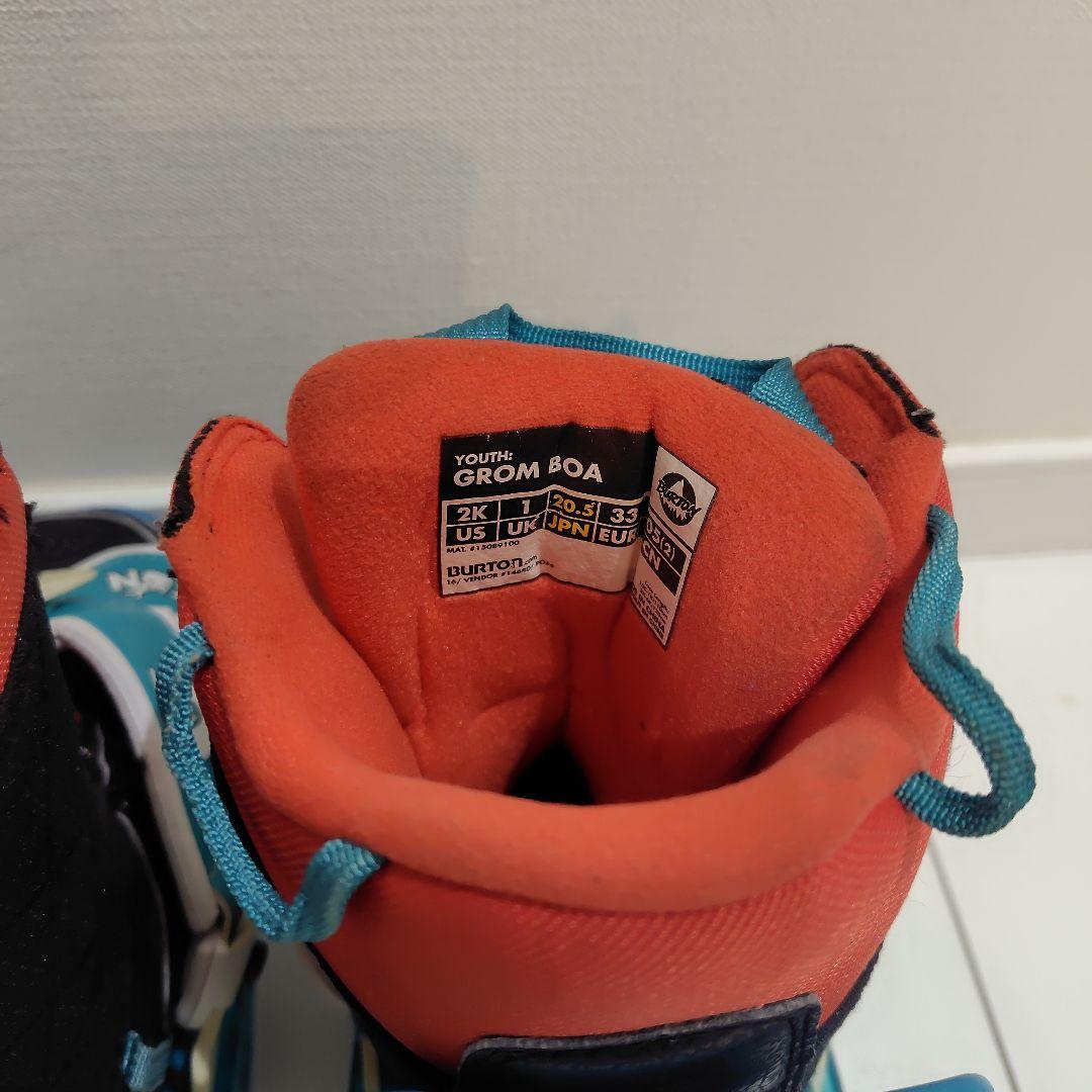 BURTON スノーボード　 ビンディング シューズ20.5cmセット