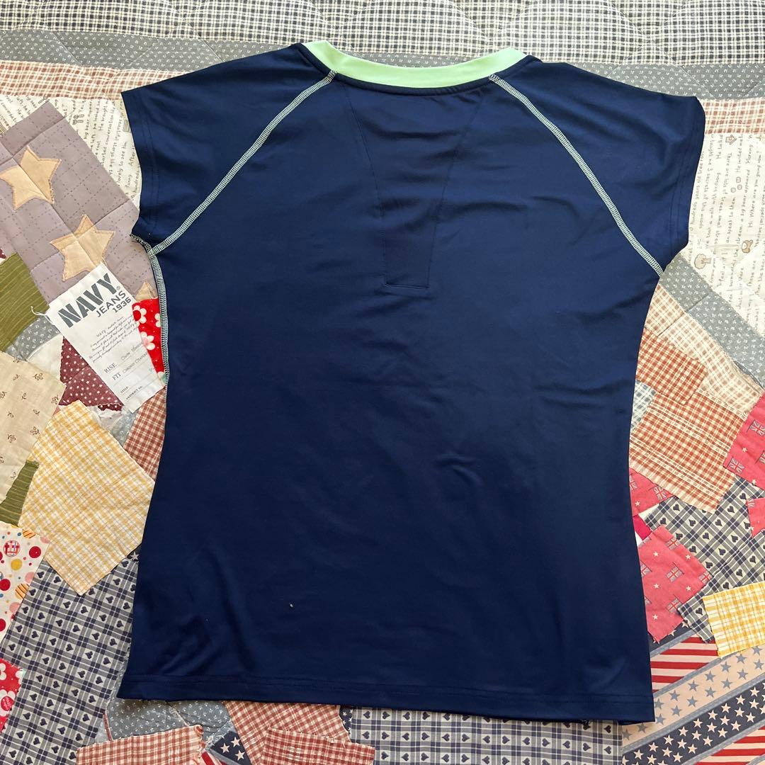 ヨネックス スカート付きトップス ネイビー/ミント