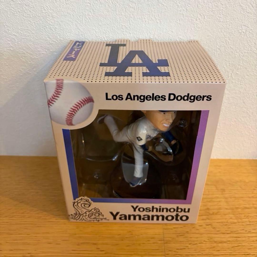 【限定】Dodgers 山本由伸ボブルへッド 2024（新品）+スーベニルカップ