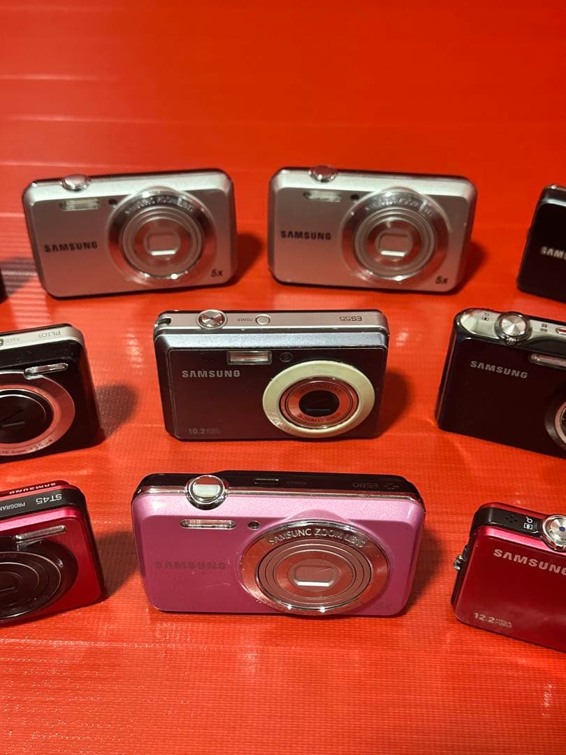 Samsung10台 デジカメラ まとめ【動作未確認ジャンク扱】