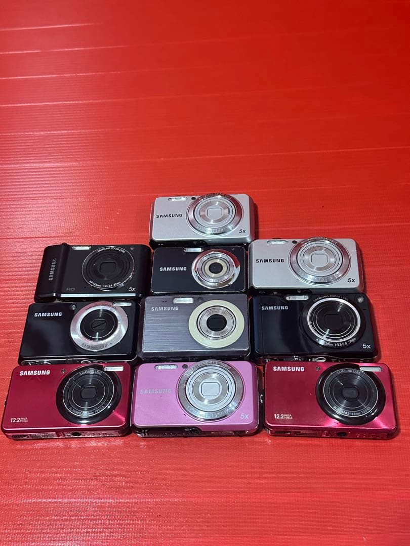 Samsung10台 デジカメラ まとめ【動作未確認ジャンク扱】