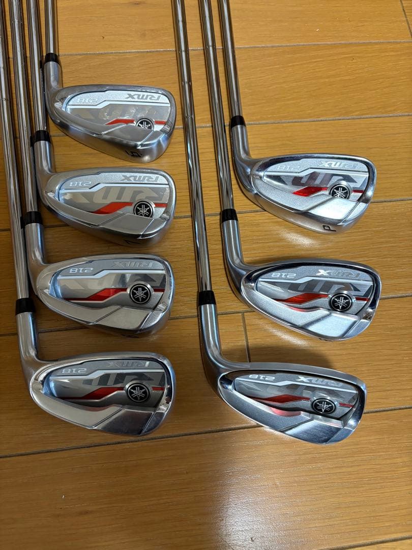 YAMAHA RMX218アイアン 6-S スチールRシャフト 7本セット