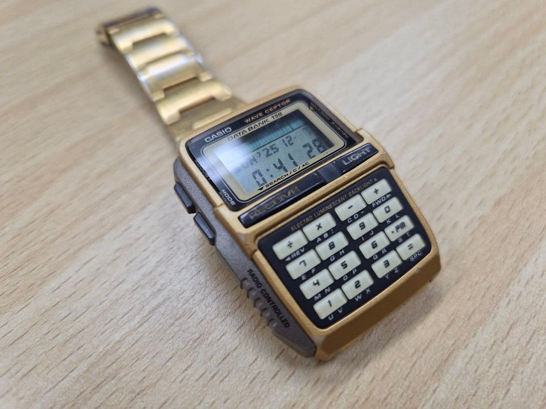 【希少】CASIO WAVE CEPTOR データバンク 電波 DBC-W151