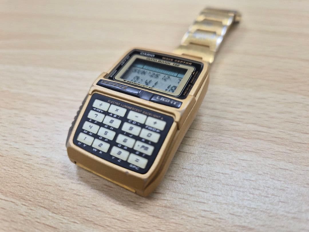 【希少】CASIO WAVE CEPTOR データバンク 電波 DBC-W151