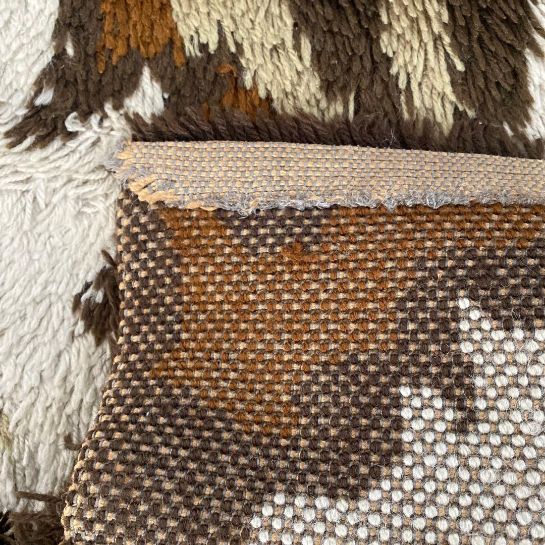 シャギーラグ ヴィンテージ 177cm×274cm 1970年代 大判