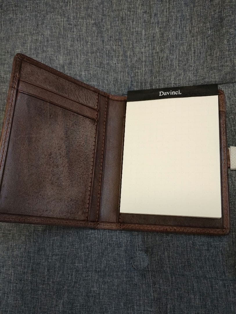 レイメイ藤井　Davinci. ダヴィンチ　ダークブラウン ロロマミニメモ A7