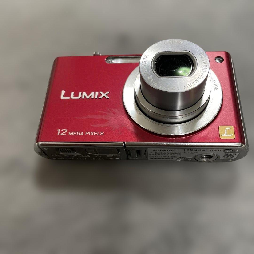 ⭐️LUMIX DMC-FX40 PIXELS デジタルカメラ レッド⭐️